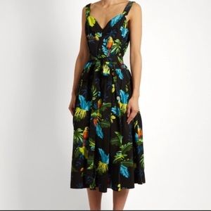 MARC JACOBS Parrot Corset Top Dress size 6